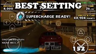 Best Setting Burnout Dominator PPSSPP [upl. by Enyamrahc]