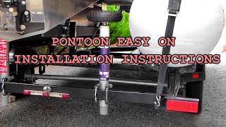 Pontoon Easy On installation instructions [upl. by Esorrebma]