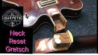 Neck Reset  Gretsch Country Gentleman [upl. by Aldric]