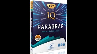 Paraf Yayınları TYT IQ Paragraf Soru Bankası [upl. by Alehs]