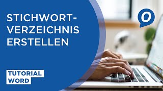 Tutorial Microsoft Word Stichwortverzeichnisse erstellen [upl. by Okram]