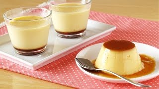 How to Make Japanese Purin Custard Pudding  Crème Caramel Recipe  OCHIKERON [upl. by Marala937]