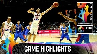 Croatia v Philippines  Game Highlights  Group B  2014 FIBA Basketball World Cup [upl. by Eniamraj]