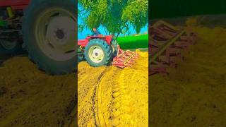 New Holland Fiat 640 4WD Tractor With 13 Tine CultivatorAgriculture farming video DGTRACTOR [upl. by Tsenrae828]