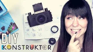 DIY KAMERA Lomography Konstruktor  Super Kit  Tutorial [upl. by Joly]