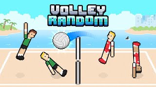 Volley Random on Twoplayergamesorg  2 PLAYER SPORT GAME [upl. by Nahamas785]