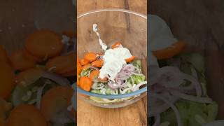 😍🥗 Healthy Salad for Weight Loss ✅💯 shorts weightloss rehnaimiya [upl. by Devaney]