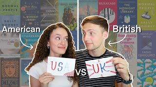 USA vs UK book covers who designs them better feat my British husband [upl. by Aksoyn989]