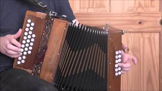 Melodeon  Lemmy Brazils no2  William Taylors Table Top Hornpipe [upl. by Archaimbaud]