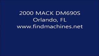 MACK DM690S Concrete Mixer Truck [upl. by Aldredge]