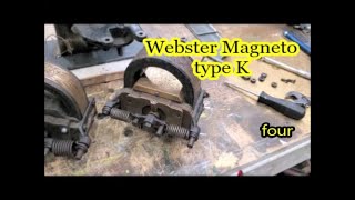 Webster Magneto Type K disassembly [upl. by Victorie]