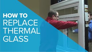 HOW TO Replace Thermal Glass [upl. by Kingdon254]