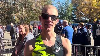 An emotional Clayton Young reflects back on an increidble 2024 at NYC Marathon [upl. by Einttirb101]