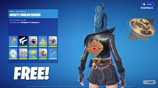 FREE Fortnite Ranked Rewards Showcase CH5 S1 Ranked [upl. by Amitie]