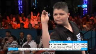 2015 Finder Darts Masters Final Verberk vs van Tergouw [upl. by Leuams651]