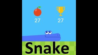 Play Google Snake Game [upl. by Emoryt]