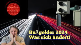 Das ändert sich 2024 bei den Bußgeldern [upl. by Aleel215]