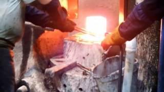 Forging Flanges in Stainless Steel  How We Do It [upl. by Nodnahs490]