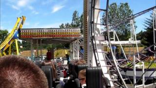 Oaks Park Roller Coasterwmv [upl. by Asiuol]