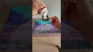 How to seal a diamond painting short diamondxpres [upl. by Ahsekad]