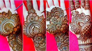 Top  4 Latest Easy Arabic Fronthand mehndi design  Simple mehndi design  mehndi design Mehandi [upl. by Quintina]