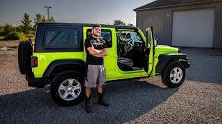 I Bought A 2021 RIGHT HAND DRIVE Jeep JL And Im Going To Lift It To The MOON [upl. by Ayo558]