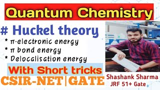 Huckel theoryπelectronic energyπbond energy delocalisation energy with short tricksNETGATE [upl. by Sackville]