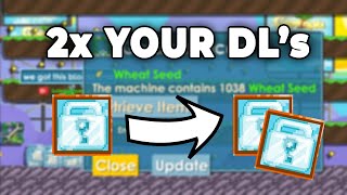 EASILY 2X YOUR WLs WITH THIS METHOD  EASY PROFIT  ByMawi GT Back   Growtopia Profit [upl. by Gnirol]