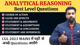 Analytical Reasoning Practice Ques for All SSC Exams by Kamal Sir cgl2023 e1coachingcenter [upl. by Eldwun]