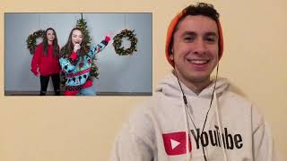 Merrell Twins “Christmas Song Challenge” Reaction [upl. by Walkling236]