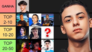 QUEM VAI VENCER A FNCS  TIER LIST [upl. by Rahmann937]