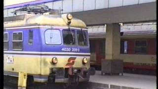 ÖBB Planverkehr Wien Jänner 1993 [upl. by Ellga]