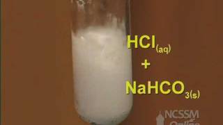 Double Displacement Sodium Bicarbonate and HCl [upl. by Soilissav994]