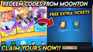 CLAIM EXTRA TICKETS REDEEM CODE FOR LIMITED CARDS IN SILVANNA GALLERY EVENT  MLBB [upl. by Hiett]