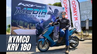 KYMCO KRV 180  TCS [upl. by Nevarc]