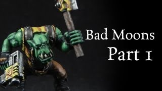 How to paint Bad Moons Orks pt1 [upl. by Quintin]