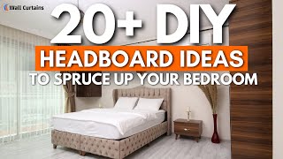 20 DIY Headboard Ideas to Spruce Up Your Bedroom [upl. by Laughry]