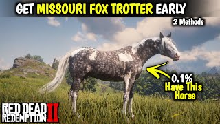 Get Missouri Fox Trotter Early in Chapter 2  Red dead redemption 2 [upl. by Annoet347]