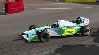 Benetton B194 Monaco Assetto Corsa [upl. by Ludlew]