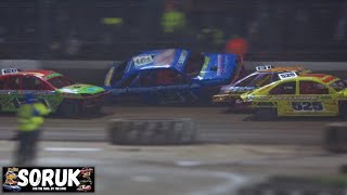 2L Saloon Stock Cars  Meeting Highlights Kings Lynn  30324 [upl. by Mokas]