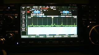 N9EWO ICOM IC7610 quotSPECTRUM SCOPEquot Adjustments [upl. by Zetrac]