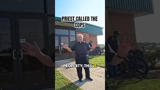 Priest vs eBikers Cops Called at Church 🚨⚡️ Who was in the wrong [upl. by Adnara]