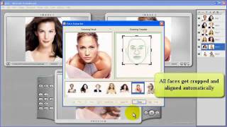 Crop and Align Faces with Face Extractor [upl. by Wilkinson]