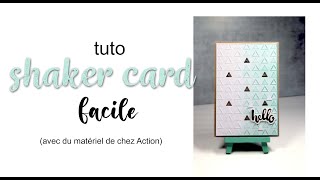 Comment faire une shaker card matériel Action et carte bonus 😏 [upl. by Zere583]