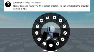 Open SourceRoblox Third Person Shooter Gun System Like GTA [upl. by Akeim]