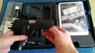 Unboxing Sig Sauer P226 LDC [upl. by Latreece6]