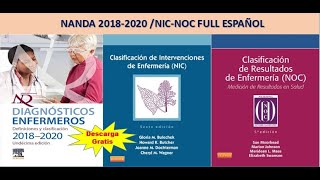 Descargar Gratis Nanda Diagnósticos de Enfermería 20182020 FULL español  NIC  NOC Paso a paso [upl. by Silvanus]