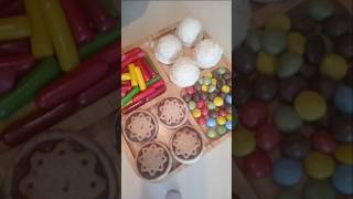 Filling platter with sweets snacks food shorts satisfying asmr short [upl. by Firmin665]