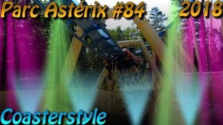 Deanrell au Parc Astérix 84  CoasterstyleRawzIrisGouducore [upl. by Elyad]