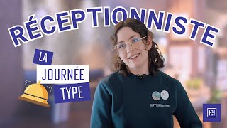 24H avec une RÉCEPTIONNISTE en HÔTELLERIE  HAPPYCULTURE [upl. by Temp]